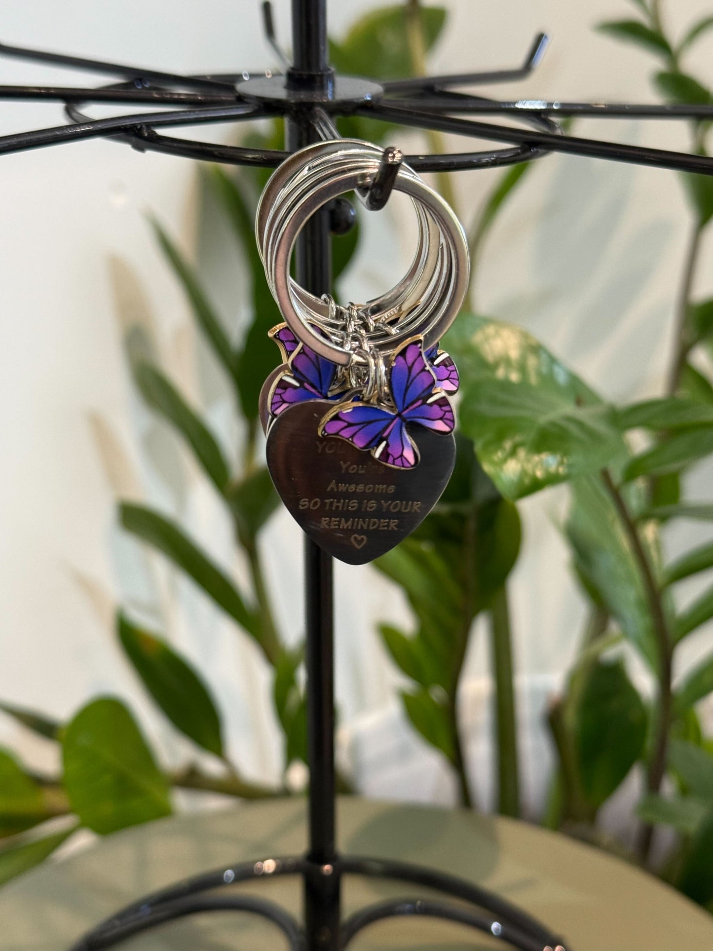 Butterfly Keychain
