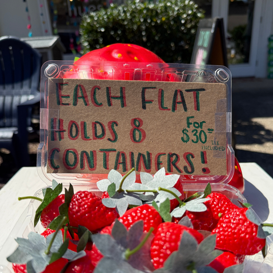Strawberry Fundraiser Box - SOLD OUT - THANK YOU SO BERRY MUCH!!! See other Strawberry Fundraiser Items Available Below